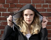 Image of Unisex Charcoal Moped Hoodie Adult M 