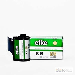 Image of efke kb 25 - B&W 35mm Film