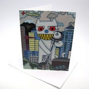 Image of Coffee Saves Greeting Card 