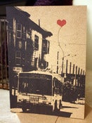 Image of Heart on a Muni Bus