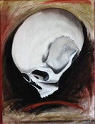 Image of Red line skull