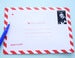 Image of "Please deliver to" wooden stamp