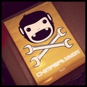 Image of CHIMP SPANNER - Ltd Edition A1 'POOKIE' Poster