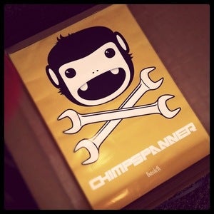 Image of CHIMP SPANNER - Ltd Edition A1 'POOKIE' Poster