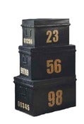Image of Metal Stacking Trunks