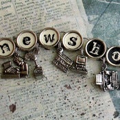 Image of Newshound Newspaper Charm Bracelet