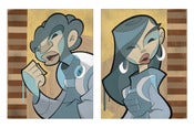 Image of The Beautiful Struggle & Clockwork Struggle print set
