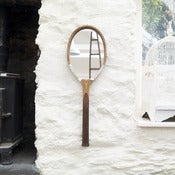 Image of Vintage Tennis Racket Mirror