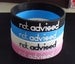 Image of Not Advised - 'Logo' Wristband [Individual]