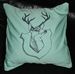 Image of Stag Head Cushion
