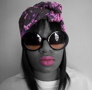 Image of Pink Crackle and Pop Scarf