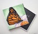 Image of Inspirational Art Magnets Handmade: Butterfly Dances on Flower