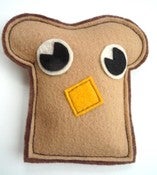 Image of Toast Organic Catnip CAT TOY Handmade by Oh Boy Cat Toy 