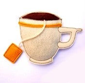 Image of Tea Cup Organic Catnip CAT TOY Handmade by Oh Boy Cat Toy 