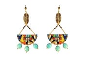 Image of INCA SUN RAYS EARRINGS(AFTER THE RAIN COLLECTION)