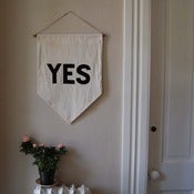 Image of "YES" Affirmation Banner
