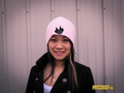 Image of Mischief "Loki" Fleece Beanie - PINK