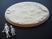 Image of ROSWELL ROD MODEL KIT BASE and FIGURES