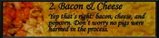 Image of Bacon & Cheese