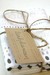 Image of Dots Linen Tea Towel
