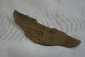 Image of Rats Way of Life Aviation Badge 2 left!