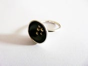 Image of gold ball ring LRG
