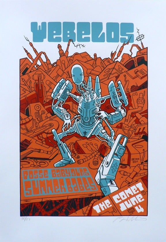 Image of Webelos Poster- Robot by Bryan Mandronico 