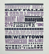 Image of Philly Hoods Print