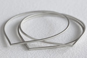 Image of sterling silver joydrop bangles