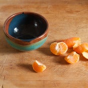 Image of Dessert Bowl - Turquoise Trail