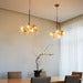 Image of 12k White Gold Large Bubble Chandelier