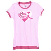 Image of B8102 Bella Ladies' 3.2 oz. Claudette Sheer Jersey Longer-Length 2-in-1 T-Shirt  #B8102