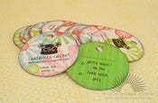 Image of CUSTOM 2 INCH CIRCLE TAGS - Set of 25