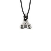 Image of Chain Link Pendant Necklace