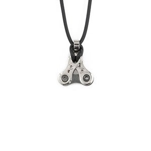 Image of Chain Link Pendant Necklace