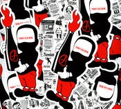 Image of Molotov Mascot Stickers