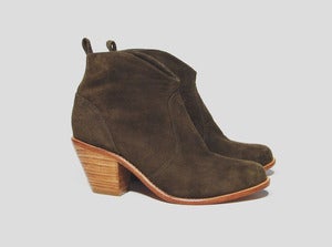 Image of THE ROAD boots moss