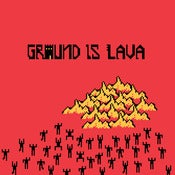 Image of Groundislava now on red cassette - only 50 - only from Burger Records