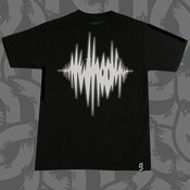 Image of The Wave Form Tee Black