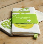 Image of Screen printed 'Tree' towel
