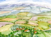 Image of Vineyards of Montalcino Italy