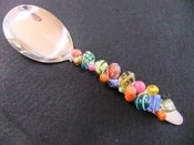 Image of "Tango Beads" Serving Spoon - multi-color