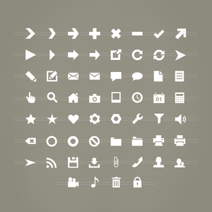 Image of 60 Vector Shapes: Default set