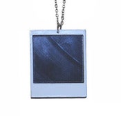 Image of Ltd. Edition Instant Film Necklace made from recycled vinyl records.