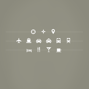 Image of 13 Vector Shapes: Travel &amp; Location Add-on
