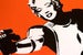 Image of screen test (orange)