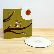 Image of Retro Owl CD Card