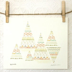 Image of Pyramids Print 8 x 10