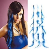 Image of SALE! 18" Clip in Feather Hair Extensions (3-pack)