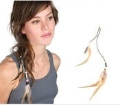 Image of SALE! "Mother Earth" Feather Hair Extension 14" Clip In